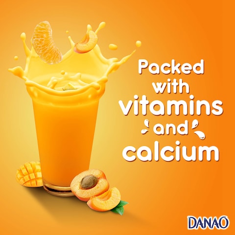 Danao 5 Vitamins Juice Drink With Milk 180ml Pack of 6