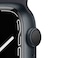 Apple Watch Series 7 GPS, 45mm Midnight Aluminium Case with Midnight Sport Band - Regular