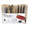 Uncle Bills KA0075 Chopping Board With Knife Set 11 Pieces Black