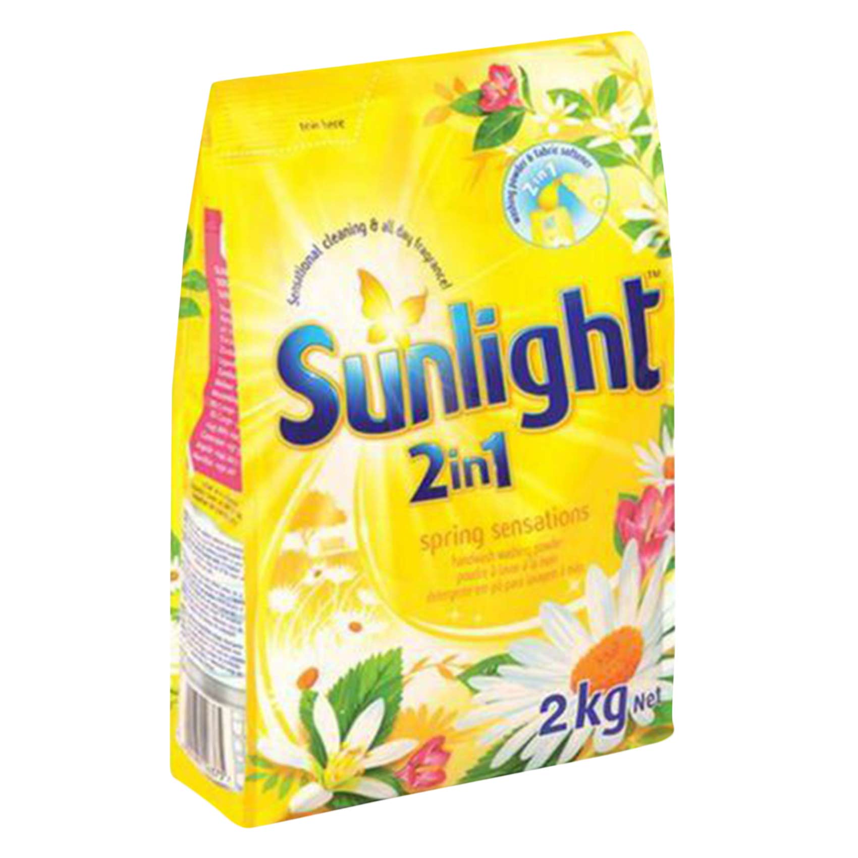 Sunlight Spring Sensations Detergent Powder 400G Yellow