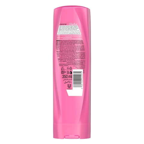 SUNSILK Conditioner, For Weak &amp; Dull Hair, Strength &amp; Shine With Provitamin B5, Argenine, &amp; Coconut Oil 350ml