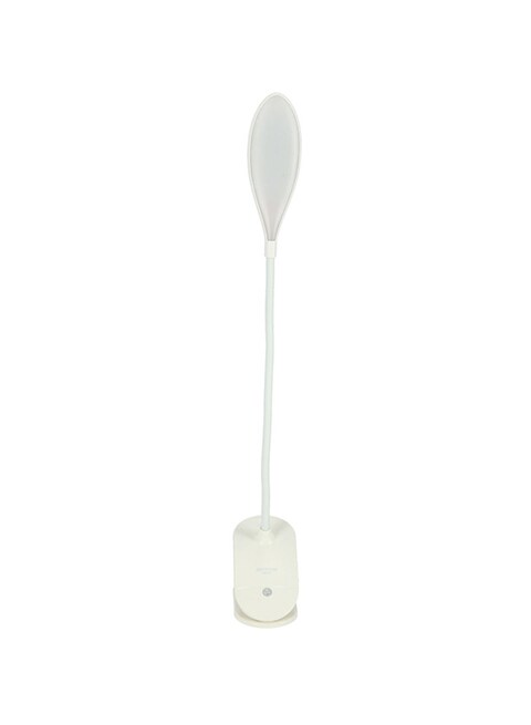 Krypton KNE5129 Reading Lamp With Clip White
