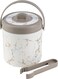 Royalford 1.5 L Insulated Ice Pail With Tong- Rf11347 Keeps Cold For Long Hours Compact And Portable Design Handle 100% Food-Grade Pp Pu Material Grey