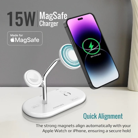 محطة شحن MagSafe عالية السرعة بقدرة 54 وات
