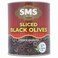 SMS Sliced Black Olives 3Kg