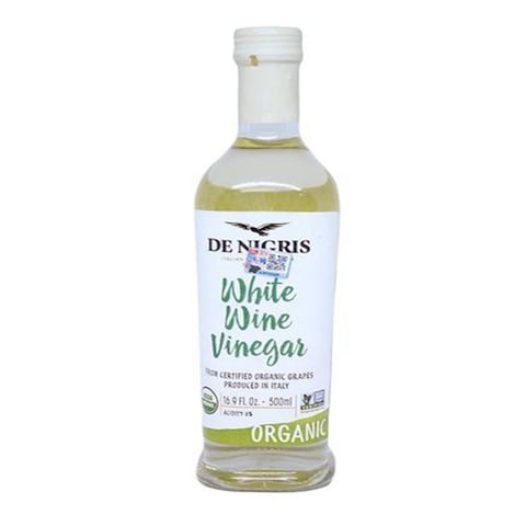 De Nigris Organic White Wine Vinegar 500ml