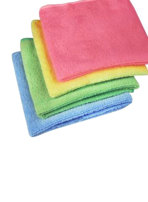 Marrkhor 8-Piece Microfiber Cloth, Multicolour