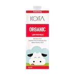 Buy Koita Low Fat Organic Cow Milk Vitamin A  D3 1L in UAE