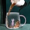 1CHASE&reg; Borosilicate Three-Dimensional Coffee Cup with Handle 300 ML (Rabbit)