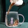 1CHASE&reg; Borosilicate Three-Dimensional Coffee Cup with Handle 300 ML (Rabbit)