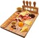 Cheese Cutting Board Cheese Board Set Cheese Tray Charcuterie Board and Serving Meat Platter (No Knife)