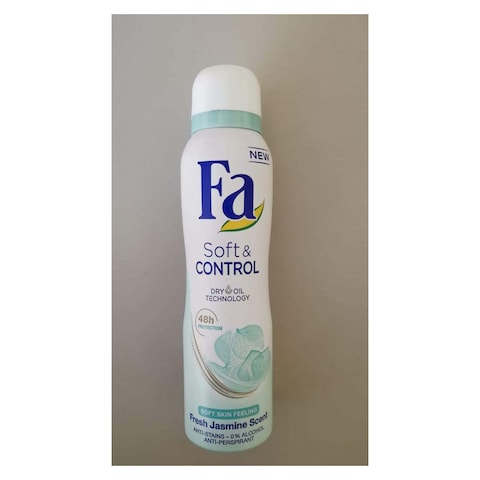 Fa Spray Deodorant, Soft &amp; Control - 150 ml