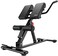 Marshal Fitness Roman Chair - Foldable Back Abdominal Waist Exercise Machine, Adjustable Hyperextension Bench, Fitness Training Equipment for Home Gym-MFDS-R034