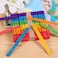 Generic 50Pcs Wooden Ice Cream Popsicle Sawtooth Sticks Diy Crafts Toy Party Supplies Inserts Handmade