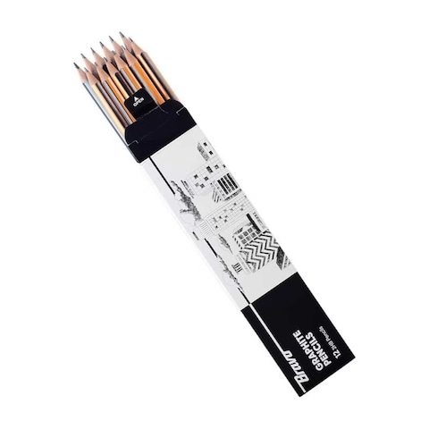 Bravo Graphite Pencils - 12 Pencils