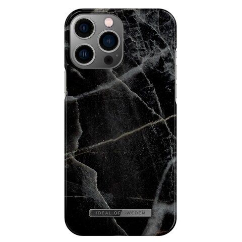 Fashion Case Ideal Of Sweden Case Magsafe Iphone 14 Plus Black Thunder Marble