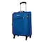 Carlton Lords 4 Wheel Soft Luggage 28x38x58cm Blue