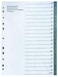 Generic Divider Plastic Grey A-Z