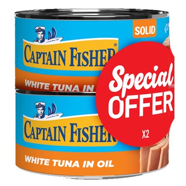 Captin Fisher White Tuna Oil 185GRX2