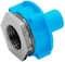Abbasali CP Reducer Bush for Connecting Washing Machine Pipe with Angle Valve and Teflon Tape - 3/4 x 1/2ines