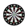 Supreme Sports Flocked Dartboard with Darts Multicolour 18inch 7 PCS