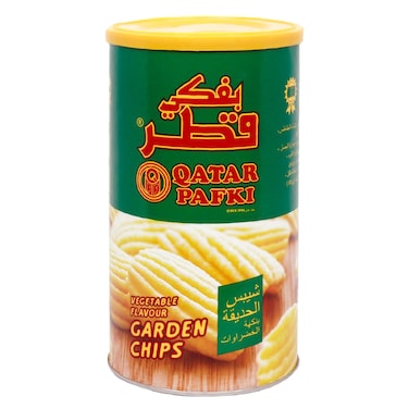 قطر بافكي   شيبس حدائق بنكهة الخضار 70 جرام