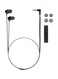 Sony - Wired In-Ear Headphones Black