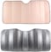 Rose Gold Sun Shade Vehicle Cool-UV Ray Protector Car Sunshade Windshield-Jumbo Standard Sun Shade