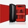 Nail Clipper Set 15 In 1 Nail File Swing Out Nail Cleaner File Popular Gifts For Men &amp; Women Best Nail Care For Manicure Pedicure Home &amp; Travel Manicure Set Red, Black, 11 X 7 X 2 Cm