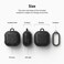 Ringke - Samsung Galaxy Buds 2 / Galaxy Buds Pro / Galaxy Buds Live Case - Onyx Series - Black