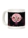 muGGyz World's Okayest Analyst Printed Ceramic Coffee Mug White/Red/Black 8x9.5x8centimeter