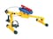 Rbwtoys Gym Rally Children&#39;s Fitness Equipment Kindergarten Essential Exercise Equipment Outdoor, Indoor Fitness Training RW-17161