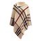 Shawl Poncho Grey