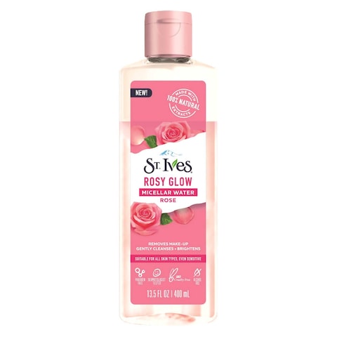 St. Ives Rosy Glow Rose Micellar Water Clear 400ml