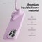 elago Liquid Silicone for iPhone 15 Pro MAX case cover Full Body Protection, Shockproof, Slim, Anti-Scratch Soft Microfiber Lining - Light Lilac