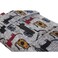 BiggDesign Cats In Istanbul Mobile Organizer, Felt Fabric, 40x18 cm, Custom Design