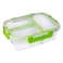 Royalford Rf9212 Food Storage Container With Compartments Rectangle Storage Box, Plastic Sealable Food Storage Container