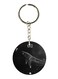 Whale Printed Keychain