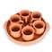 ARK Clay 6 Piece Cup Set with Tray - Elegance for Every Sip