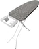 Ironing Board 110x34cm, Black Iron Stand Steel Strcture with Paded cotton cover