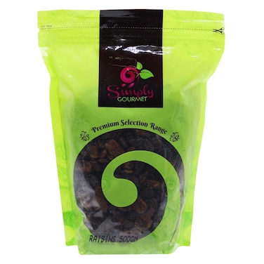 SIMPLY GOURMET RAISINS 500G
