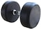 ULTIMAX Round Rubber Dumbbell Fitness Dumbbell Hand Weights Dumbbells Chrome Handle Dumbbell Professional Arm Muscle Exercise Equipment Gym and Home Fitness Equipment-1 Pcs (25Kg)