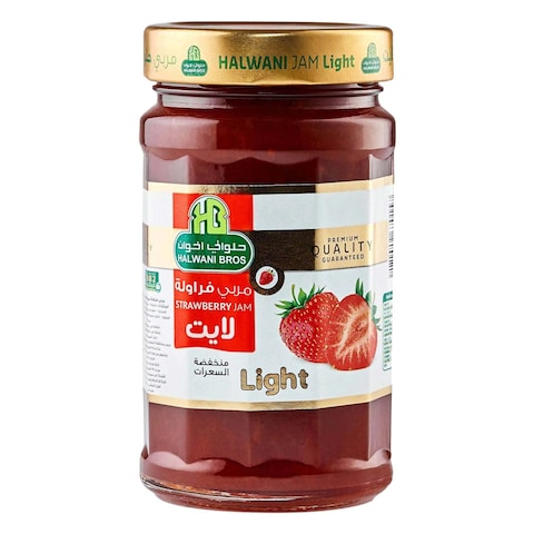حلواني اخوان مربى فراولة لايت - 380 جرام