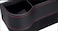 Car Side Seat Organizer For Drinks Key Wallet Phone Sunglasses, Car Seat Gap Filler Organizer?PU Leather Seat Console Organizer Pocket Interior Car Accessories(black,First officer)
