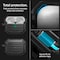 Spigen Tough Armor (Mag Fit) designed for Airpods Pro 2nd Generation case MagSafe compatible Airpods Pro 2 case cover with Keychain (Magnets Embedded) - Black