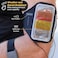 SCOSCHE HFDABXL SoundKase XL Ultra-Light Sport Armband Cell Phone Case, Black/Gray