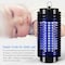 Generic-110V-220V Electronic Mosquito Killer Lamp Home Use UV Light Photocatalyst Fly Bug Dispeller Insect Killer Mosquito Trap Bug Zapper Catcher