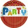 General Birthdays Party Style 8 pcs 7inches Plates