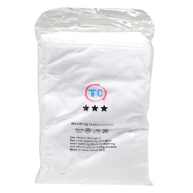 T.C White 4Pieces Bedding Set 220*240Cm