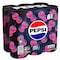 Pepsi Zero Raspberry Cola Beverage Cans 330ml Pack of 6